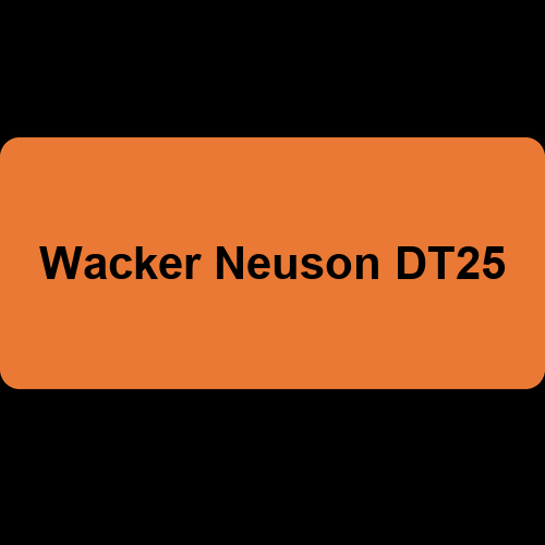 Wacker Neuson DT25